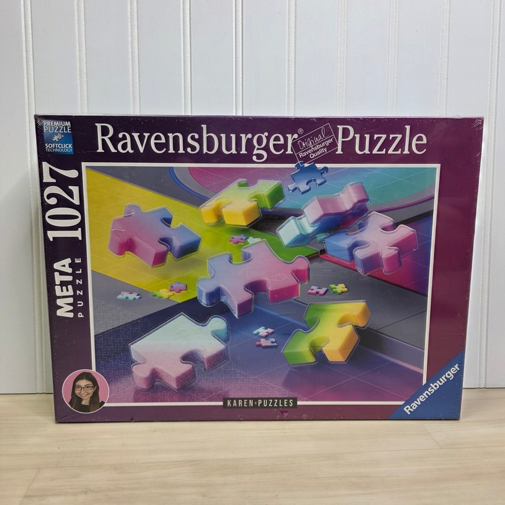 Ravensburger Karen Puzzles Gradient Cascade Meta Puzzle 1027 Piece Puzzle 174980